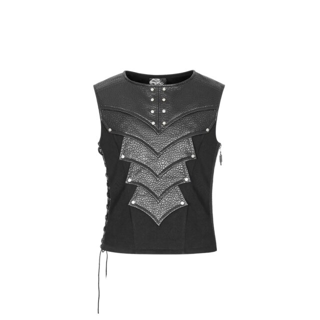 LARP-/ Mittelalter-Weste Morgenstern von Punk Rave - Größe: 4XL