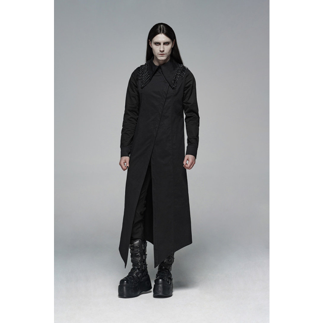 Long Gothic/LARP shirt coat Sensei by PUNK RAVE