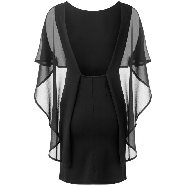KILLSTAR Rückenfreies Lenox Cape Dress XL