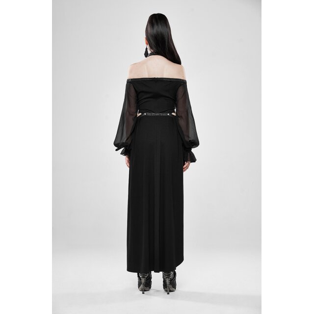 PUNK RAVE Bodykleid Salem mit abnehmbarem Rockteil XL-XXL