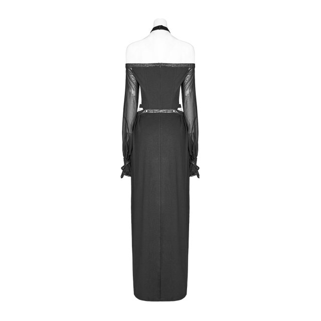 PUNK RAVE Bodykleid Salem mit abnehmbarem Rockteil XL-XXL