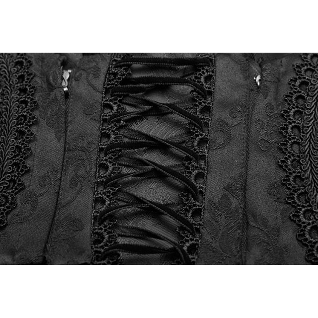 Short blouse jacket Bellawitch with deep neckline