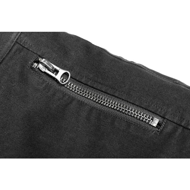Herren-Gothic-Hose Kollaborateur mit Kunstlederdetails XXL