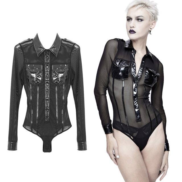 Devil Fashion Stringbody TT128 made of fine mesh with patent details