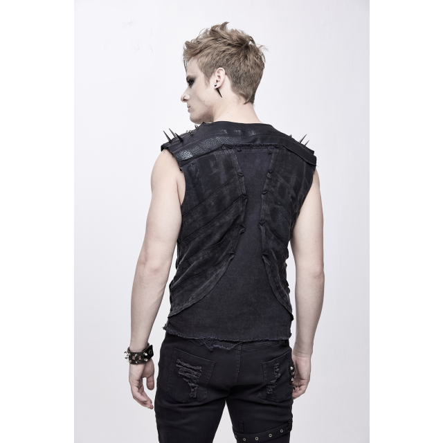 End time tank top Bonecrusher with spiked rivets