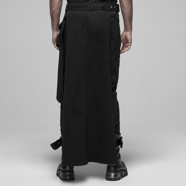 PUNK RAVE Unisex half skirt Overkill in LARP Warrior Style