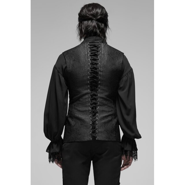 Victorian PUNK RAVE vest Nobleman with lacing