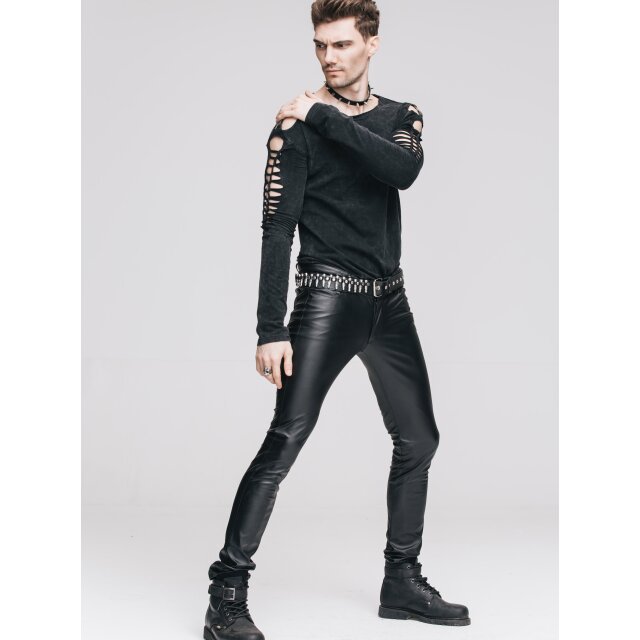 Wetlook-Kunstlederhose Radioactive M