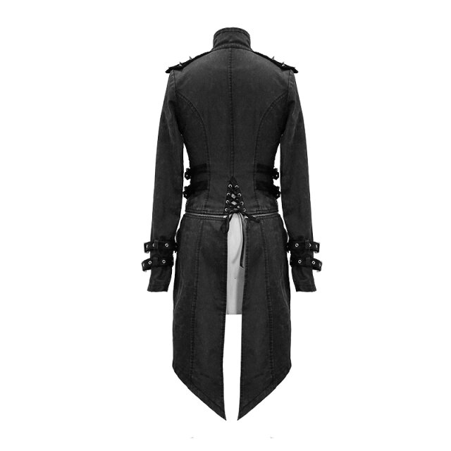 Punk-Zip-Off Jacke Dezibel mit Netzdetails und Killernieten XXL