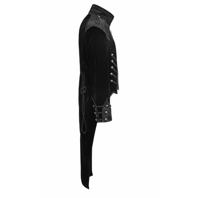 Viktorianischer Uniform-Frack Trafalgar aus Samt