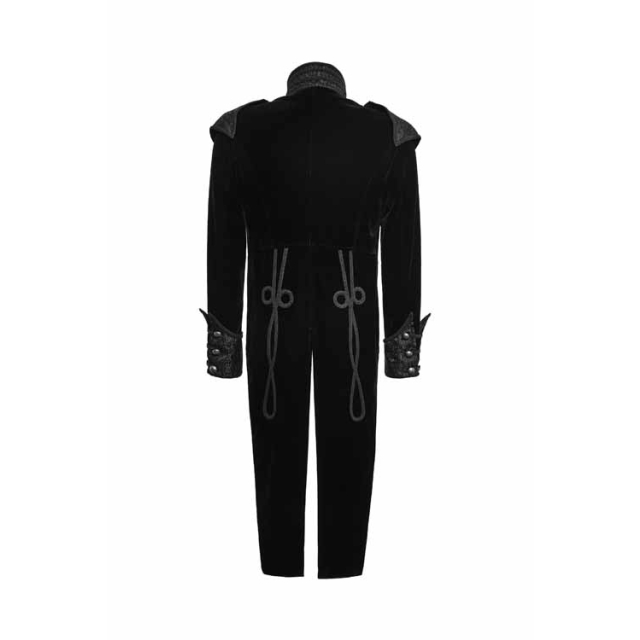 Viktorianischer Uniform-Frack Trafalgar aus Samt