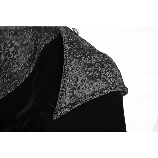 Viktorianischer Uniform-Frack Trafalgar aus Samt 4XL