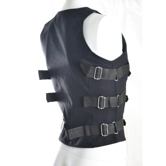 Gothic, Cyber Vest with Buckles