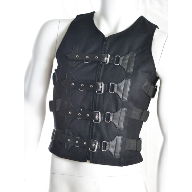 Gothic, Cyber Vest with Buckles