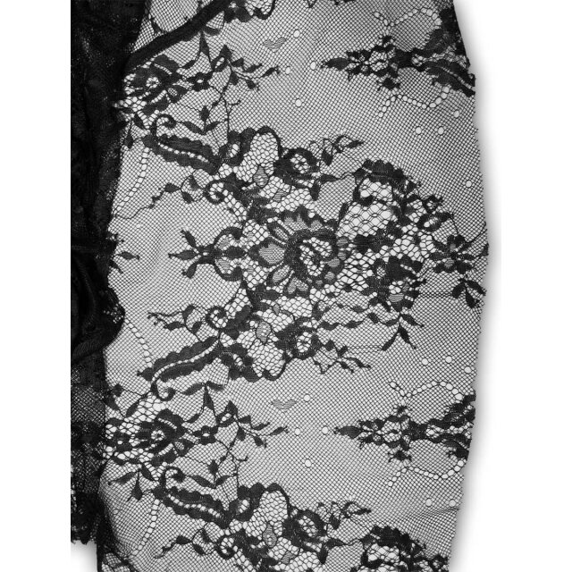 Spitzenträgerkleid Bohemia mit Fransen M