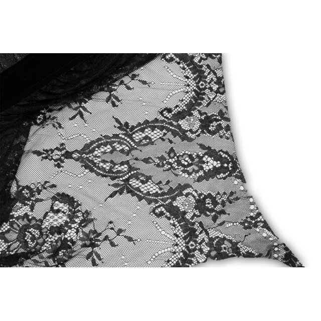 Spitzenträgerkleid Bohemia mit Fransen L