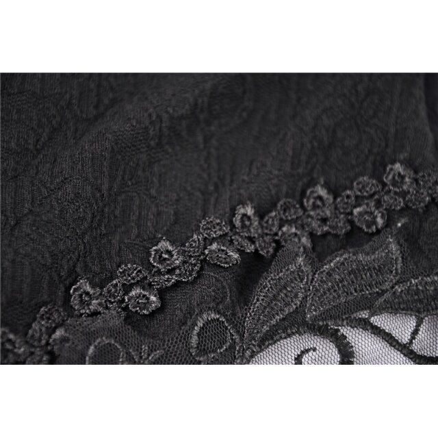 Dark in Love Burlesque Hotpants Le Secret Noir with Lace Appliqué