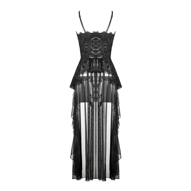 Corset dress Victoria with swallowtail