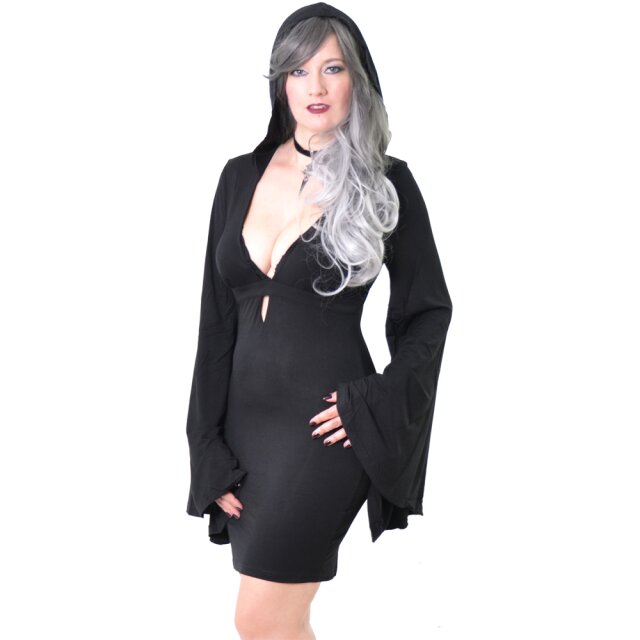 KILLSTAR Deity Kapuzenkleid XL