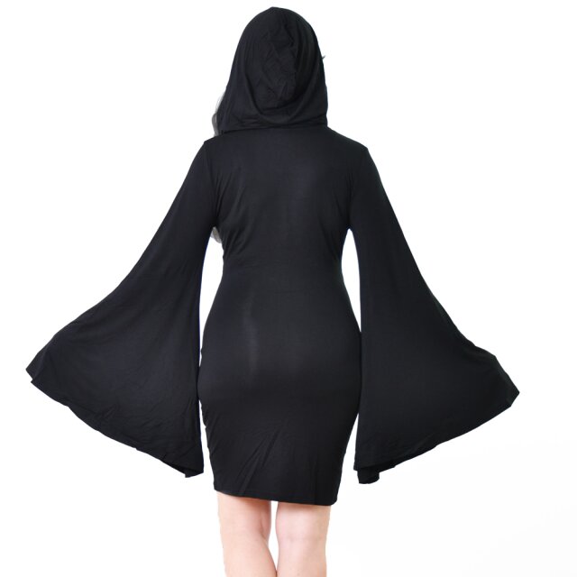 KILLSTAR Deity Kapuzenkleid XL