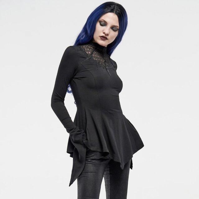PUNK RAVE Langarm Jersey-Shirt Bloodless XL-XXL