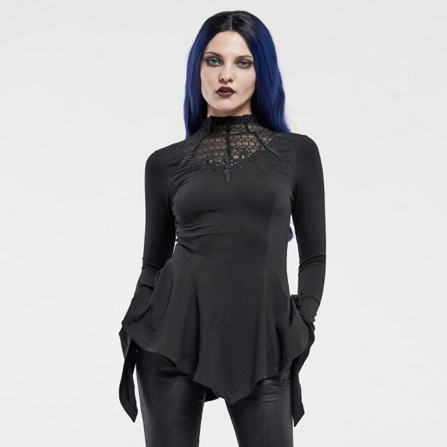 PUNK RAVE Langarm Jersey-Shirt Bloodless XL-XXL