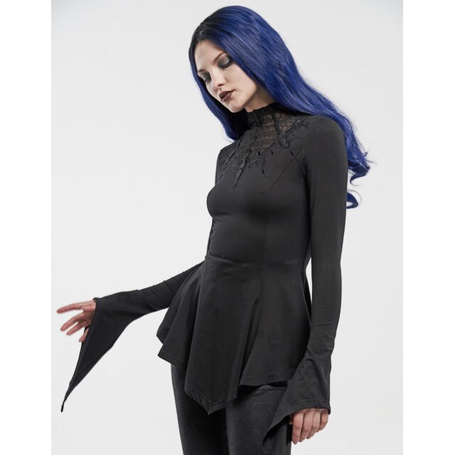 PUNK RAVE Langarm Jersey-Shirt Bloodless XL-XXL