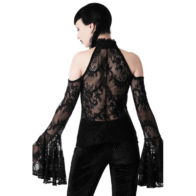 KILLSTAR Cyrena Spitzen-Shirt S