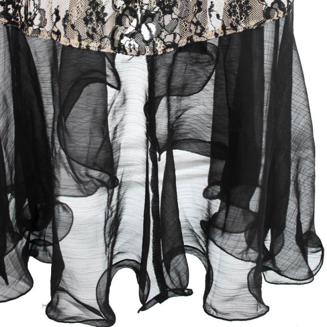 Transparentes Twenties Retro-Kleid Libertinage XL