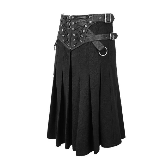 Kilt Drachentöter mit breitem Kunstleder-Bund 3XL