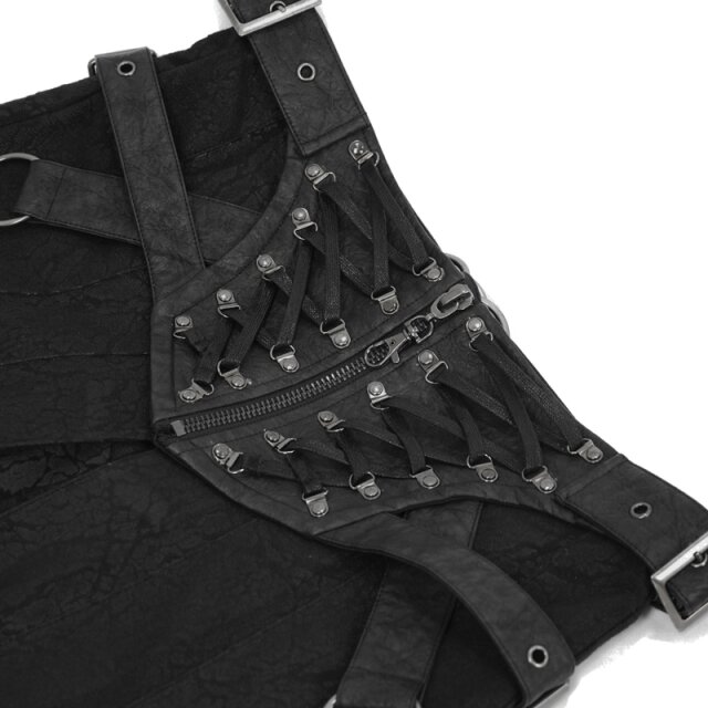 Kilt Drachentöter mit breitem Kunstleder-Bund 3XL