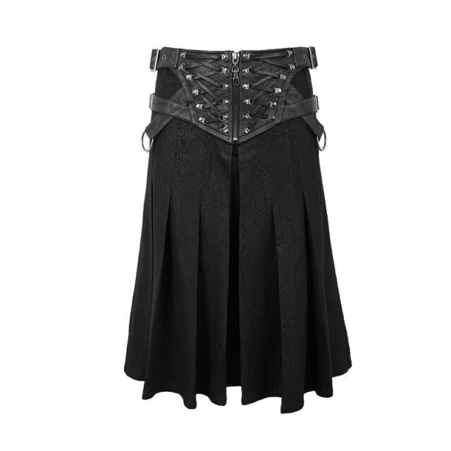 Kilt Drachentöter mit breitem Kunstleder-Bund 3XL