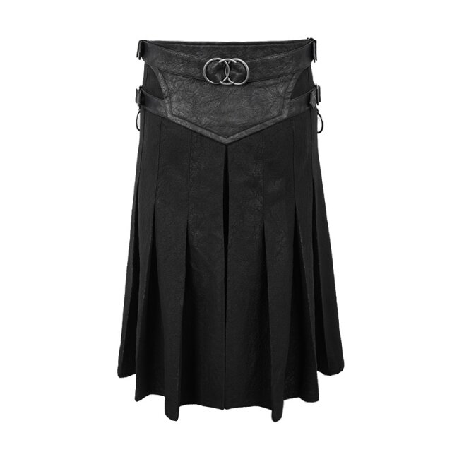 Kilt Drachentöter mit breitem Kunstleder-Bund 3XL