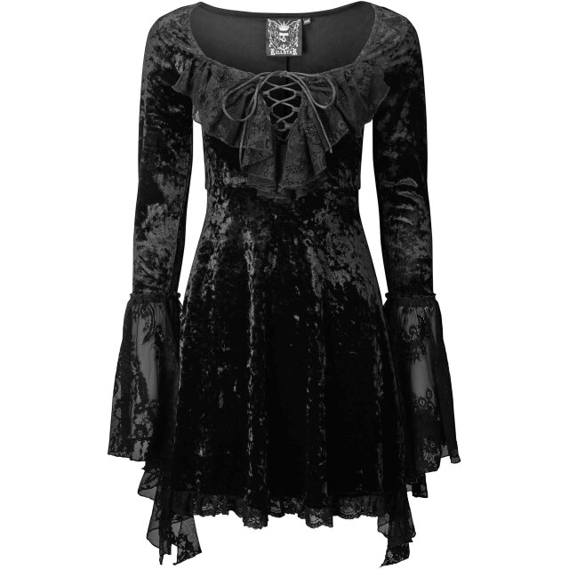 KILLSTAR Kaira Maiden Samtkleid
