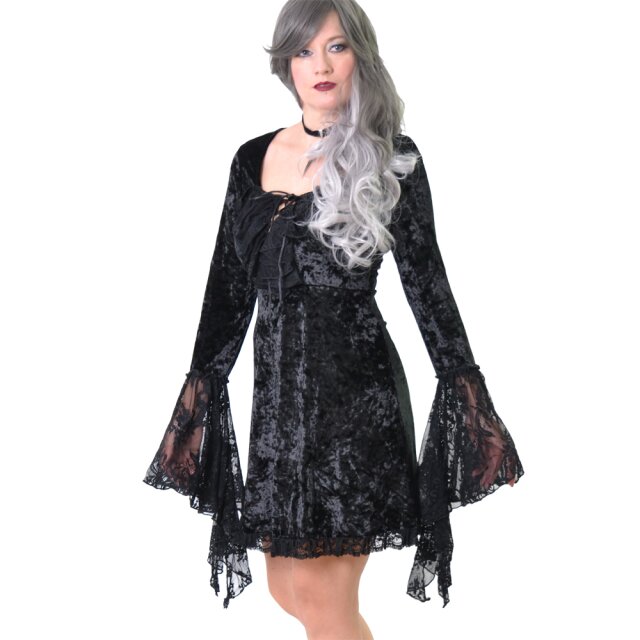 KILLSTAR Kaira Maiden Samtkleid 4XL