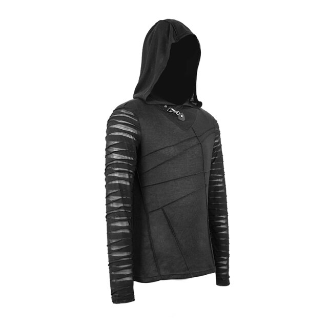 Langarm-Shirt Creeper mit Kapuze L-XL