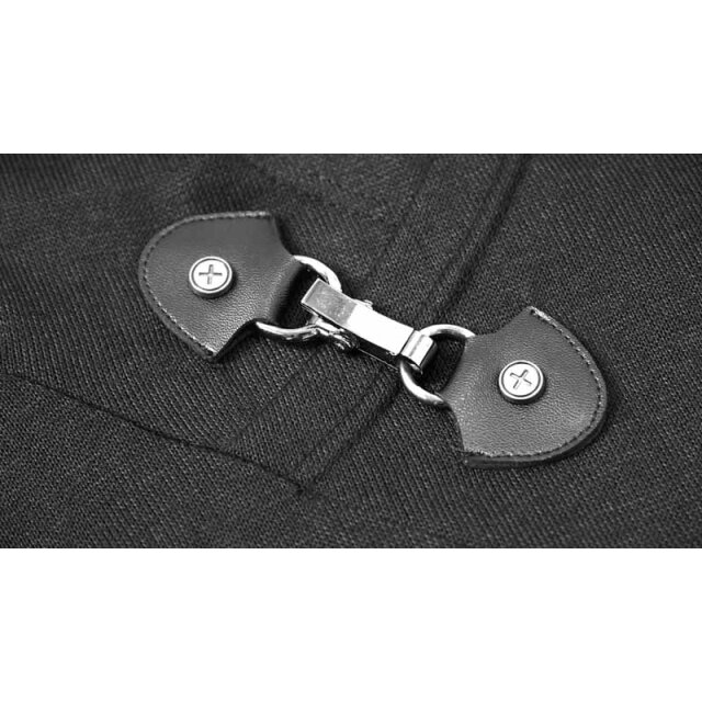 Langarm-Shirt Creeper mit Kapuze 4XL-5XL