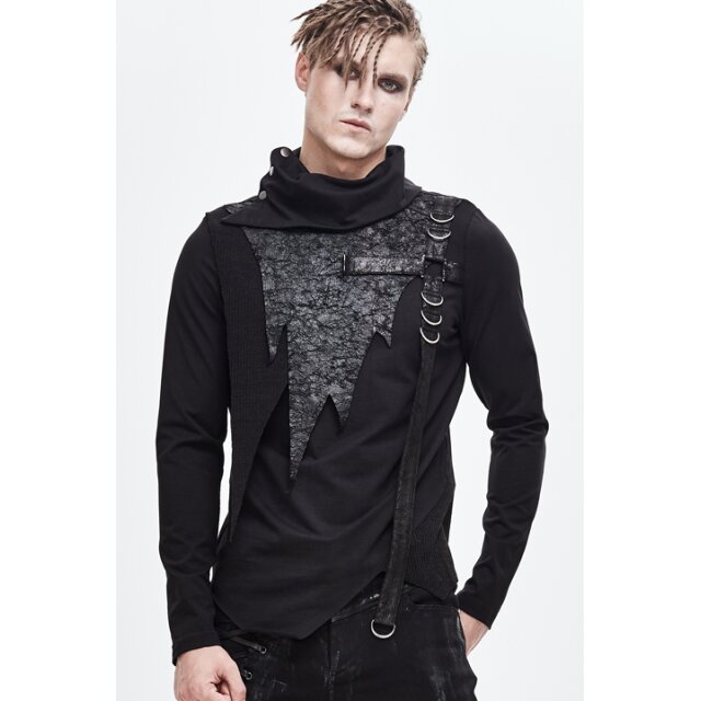 Cyber-Punk Fransen-Shirt Azrael 4XL