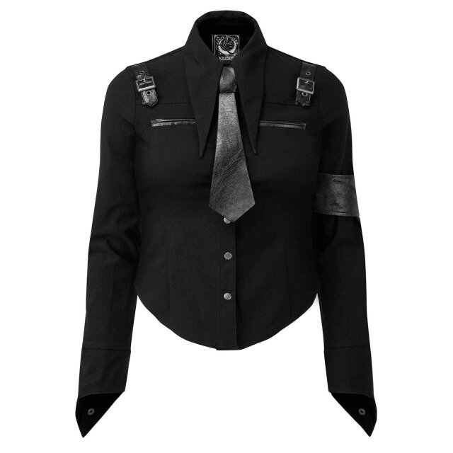 KILLSTAR Secret Mission Uniform Shirt in black or khaki khaki