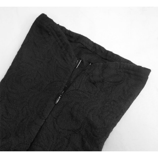 Langarm-Shirt Shadow mit hoher Rollkragen-Maske L