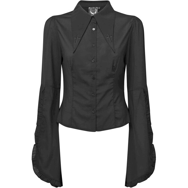 KILLSTAR Low-Lita Gothic-Bluse XL
