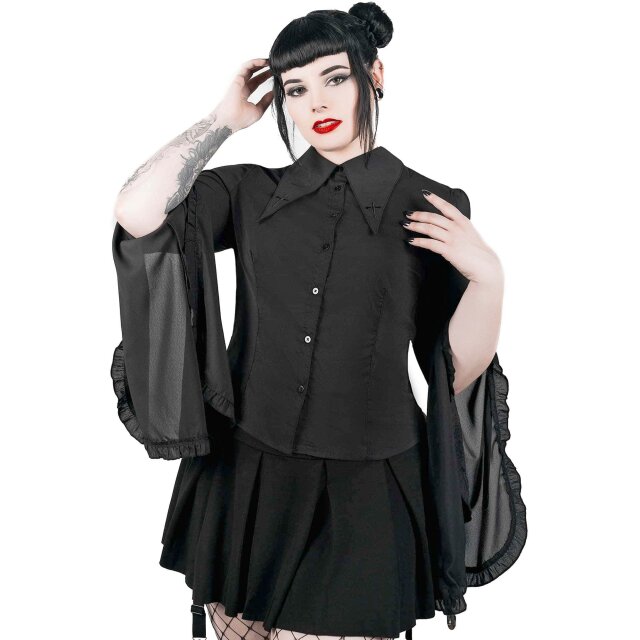 KILLSTAR Low-Lita Button-Up Shirt XXL