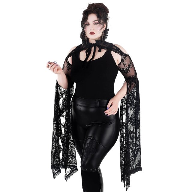 KILLSTAR In Exile Spitzen-Bolero XL