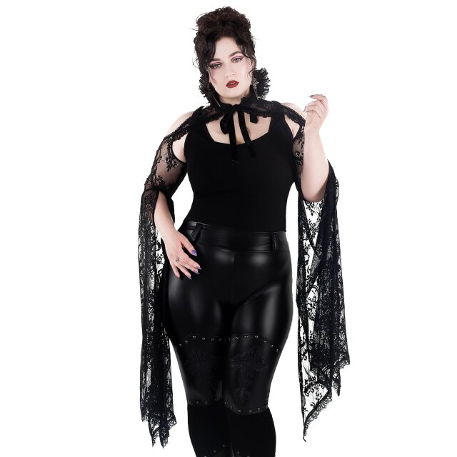 KILLSTAR In Exile Spitzen-Bolero XL