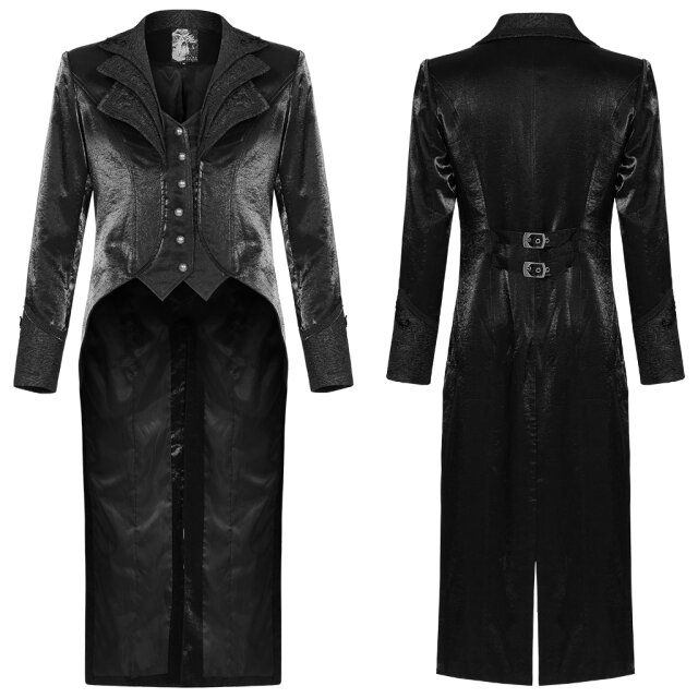 Punk Rave Frack Holmes mit Jacquard-Besätzen L