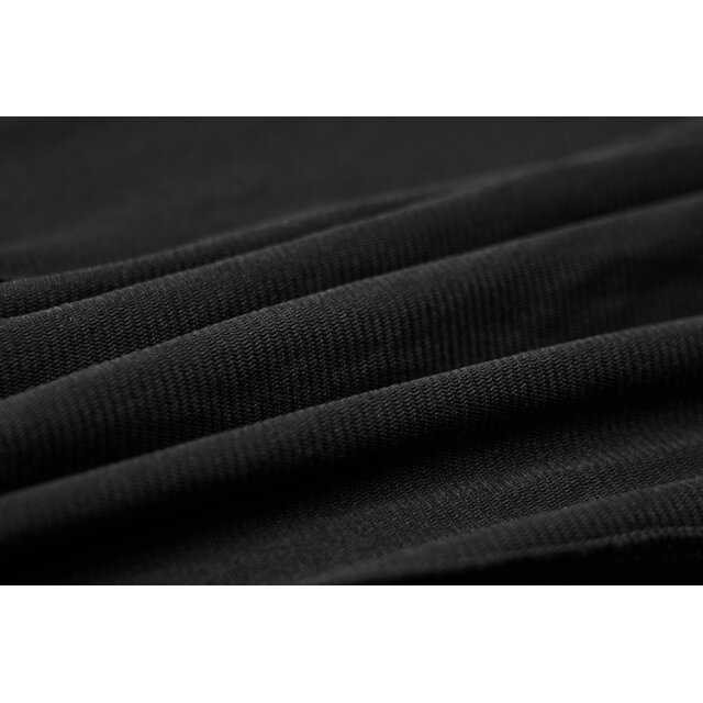 PUNK RAVE Fransiges Langarm-Fetzenkleid Coven im Lagenlook XL-XXL