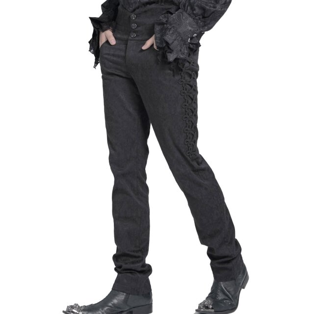 Mens Brocade Pants Devils Luster