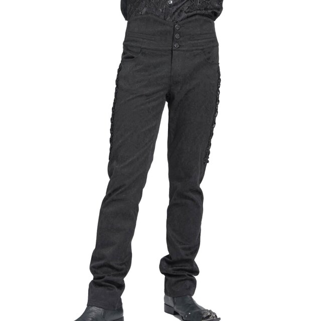 Mens Brocade Pants Devils Luster