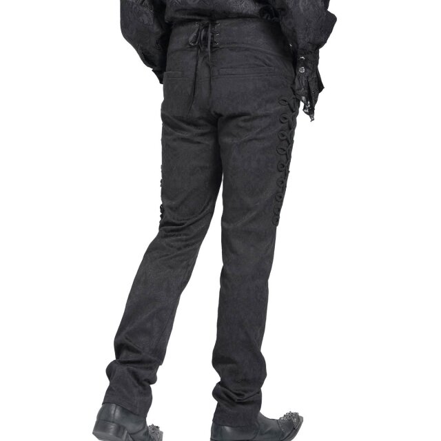 Mens Brocade Pants Devils Luster