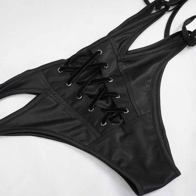 Gothic-/ Punk-Bikini-Höschen Caged XS-L